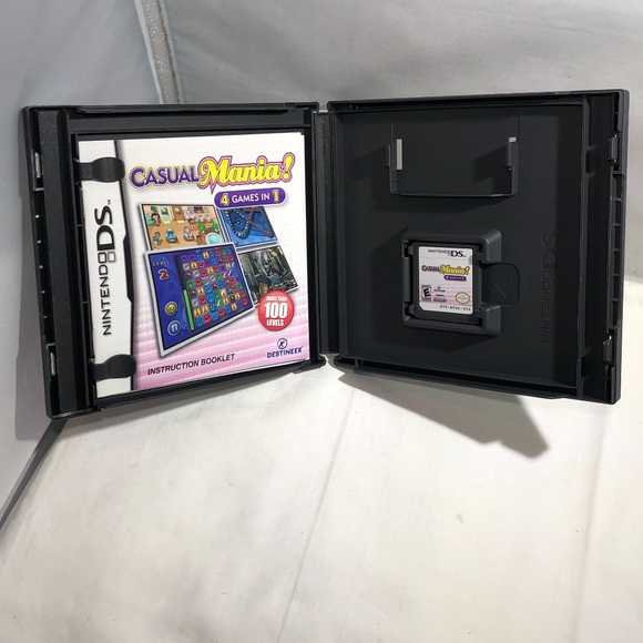 NINTENDO DS CASUAL MANIA GAME 4 GAMES IN 1 - Picture 2 of 9